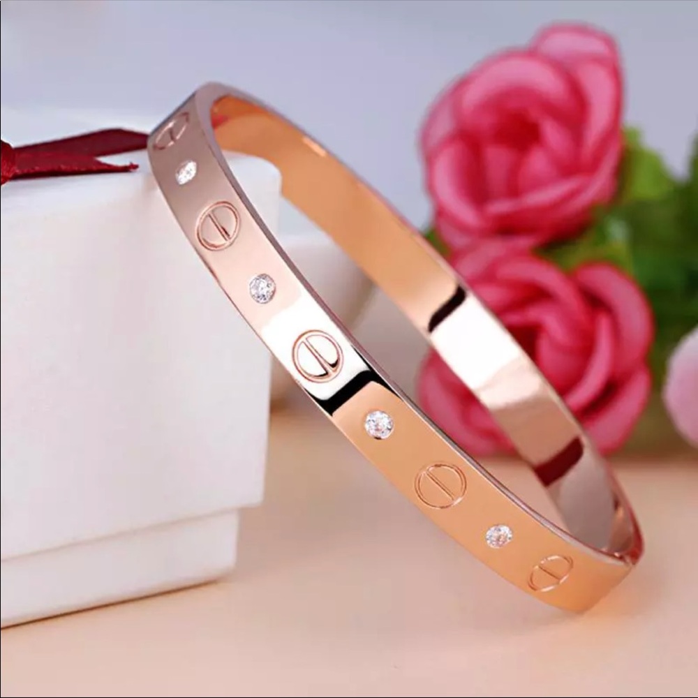 Love Screw Head Bracelet Bangle - Picture 6 of 8